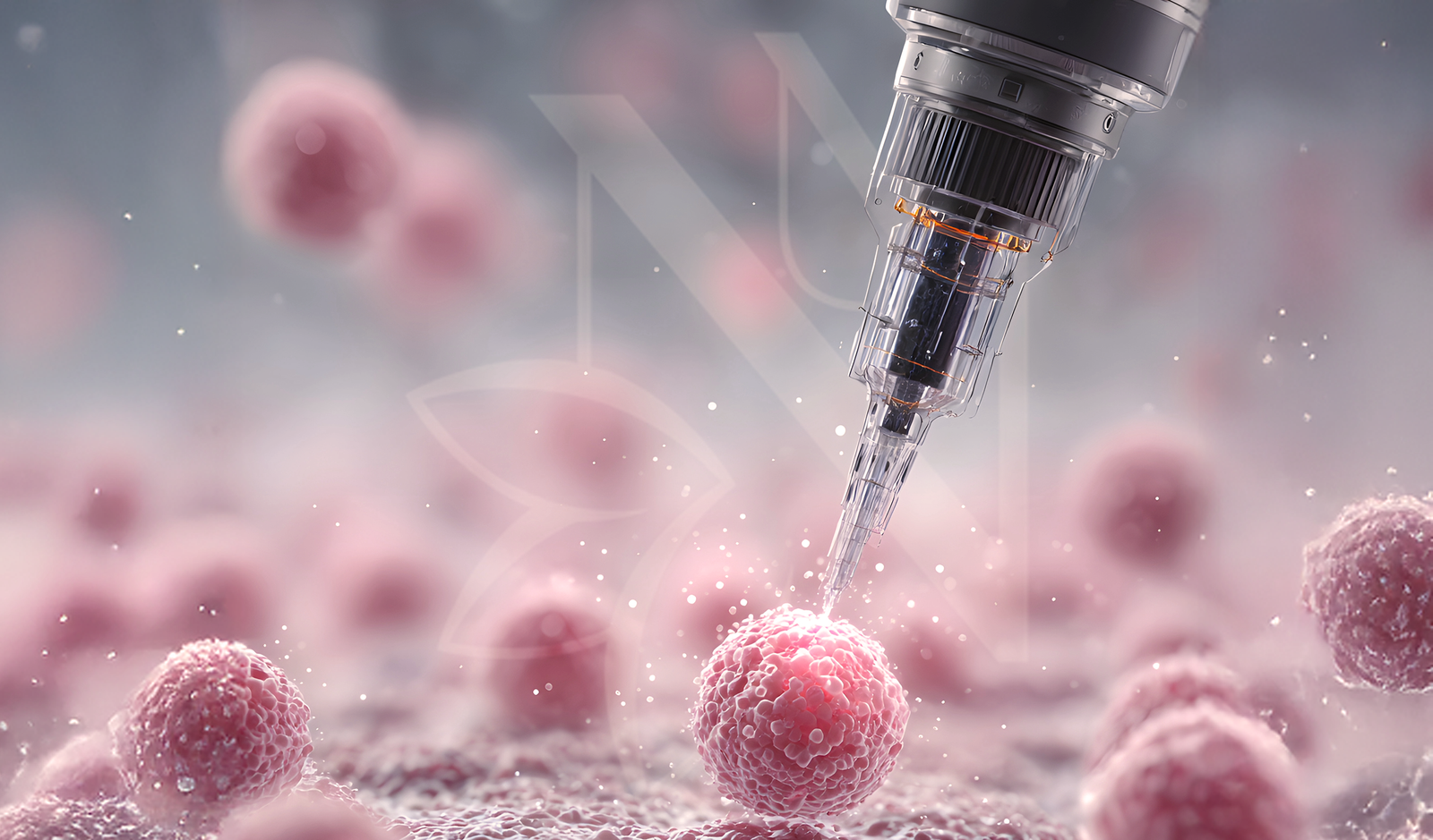 Advanced injectable skin treatment in Enfield, North London showing precise regenerative aesthetic procedure and collagen stimulation