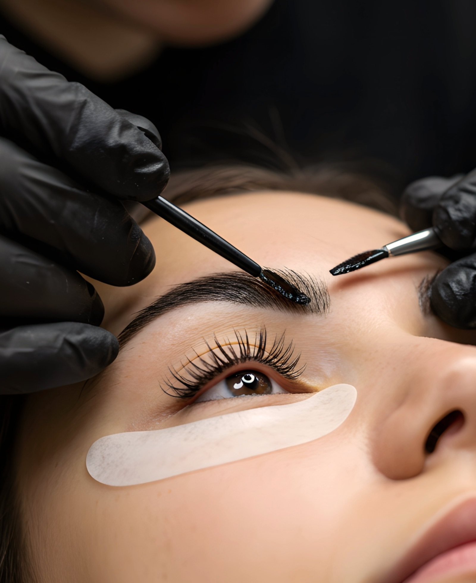 Professional brow tint treatment in Enfield North London by Nita McEvoy